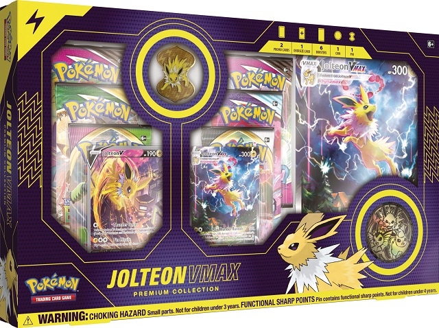 Pokemon Jolteon VMAX Premium Collection Box